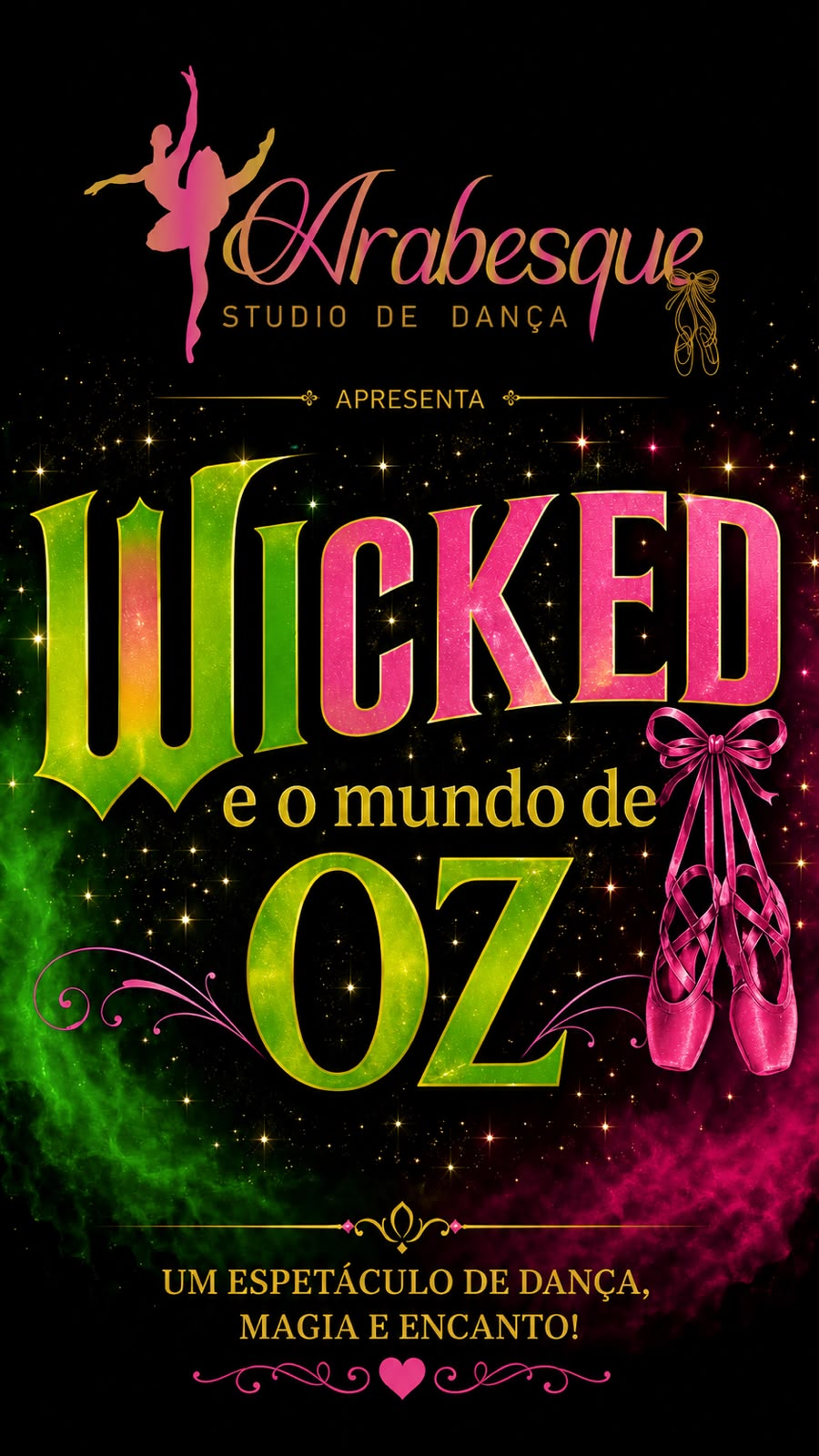 Cartaz de Wicked e o Mundo de Oz